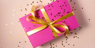 wrapped gift box