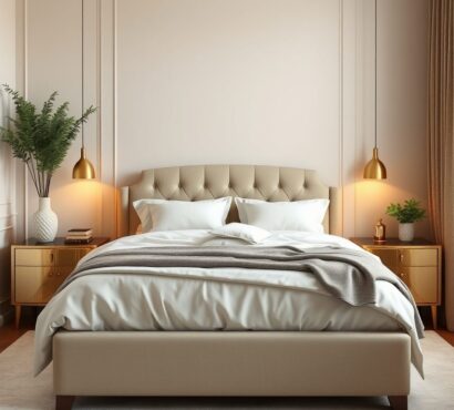 Ergonomia łóżka w sypialni: optymalne odległości dla komfortu i swobody ruchu img-responsive