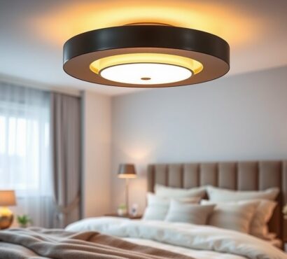 Oświetlenie sufitowe do sypialni: jak wybrać lampę, która tworzy komfort i nie razi światłem img-responsive